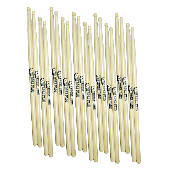 Kit 10 Pares de Baquetas Stroke Pads