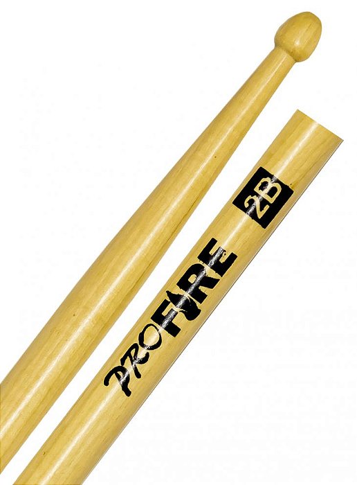 Baqueta Pro Fire 2B Ponta Madeira