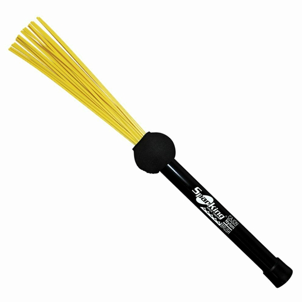 Vassourinha Spanking P/ Cajon - Nylon Brush - Amarela