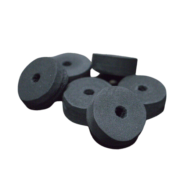 Kit de Feltro/Base p/ Pratos  em EVA - Cor: Preto