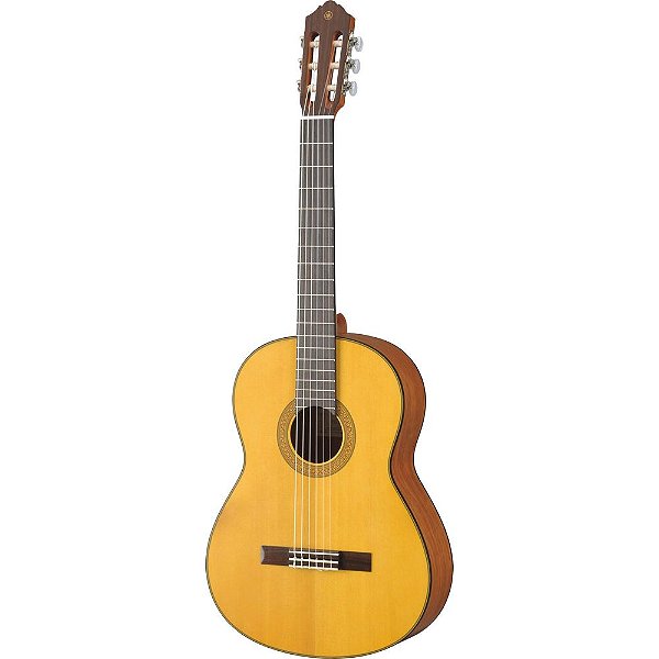 Violão Yamaha CG122MS Acústico Nylon Natural Spruce