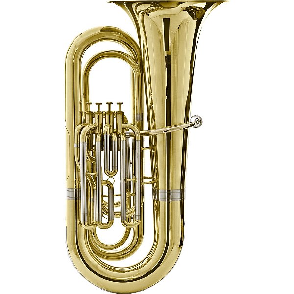 Tuba Harmonics Bb HBB-534L 4/4 4 Pistos Laqueada