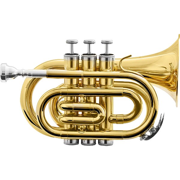 Trompete Harmonics Bb HMT-500L Pocket Laqueado