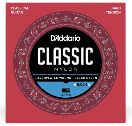 Encordoamento D'addario Nylon Violão Student Classics Hard