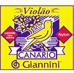 Encordoamento Violão Nylon Canário Giannini GENWB C/ Bolinha
