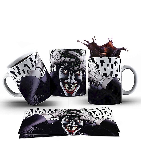 Caneca Xícara Personalizada Coringa Cerâmica 325ml