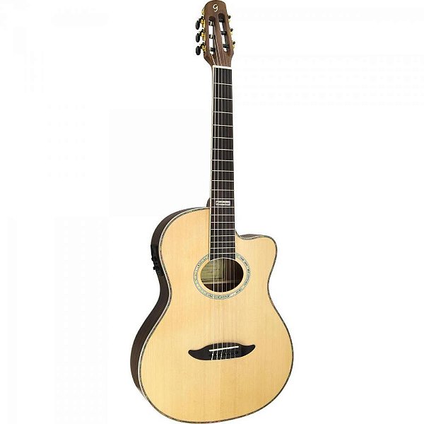 Violão Giannini GNF3S Eletroacústico Nylon Natural Satin