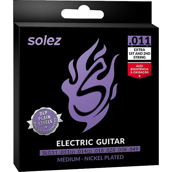 Encordoamento Guitarra SOLEZ SLG11