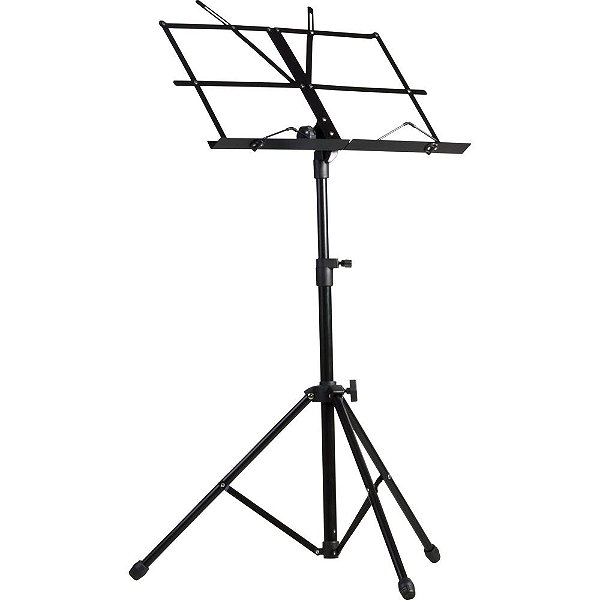 Suporte Estante Para Partitura SP100 Preto Hayonik