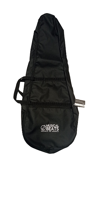 Capa p/ Violão 3/4 Juvenil Personalizada Musical Beats Preta