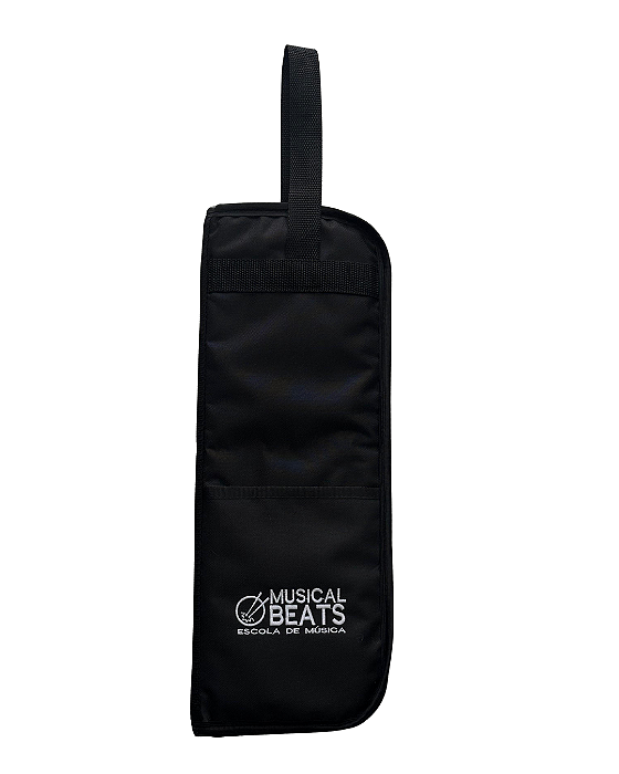 Bag p/ Baquetas Personalizado Musical Beats Preta