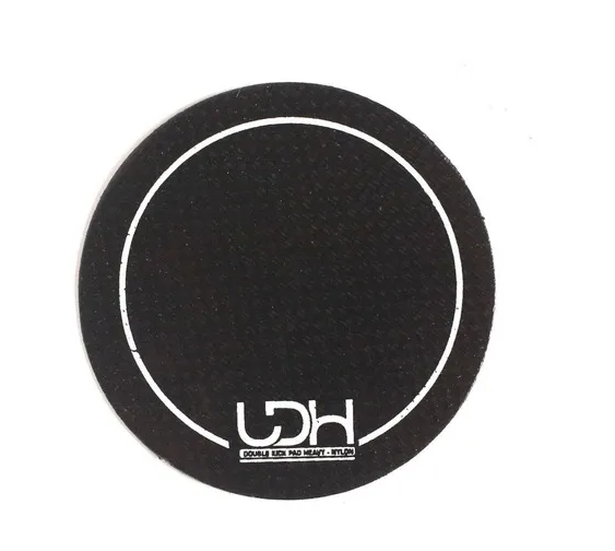 Pad Single Kick Heavy Gel Poliester Preto - LHD DRUMHEAD