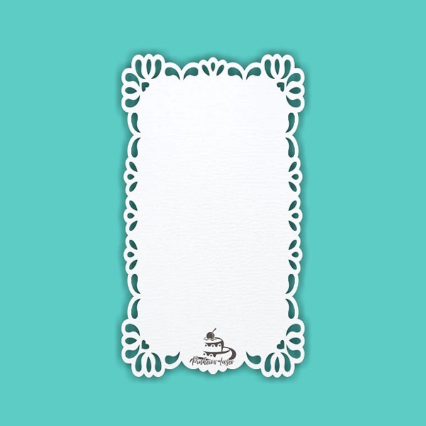 Cake Board Retangular Paris