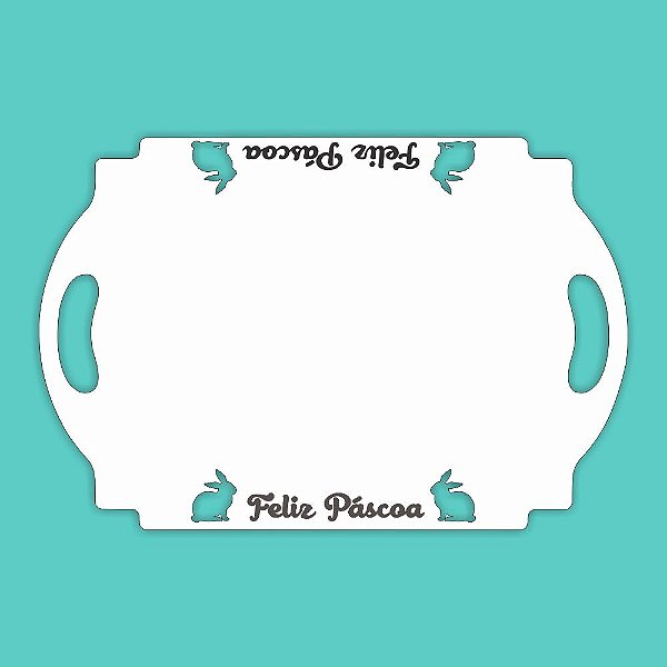 Cake board bandeja de páscoa