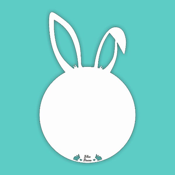 CAKE BOARD COELHO PÁSCOA