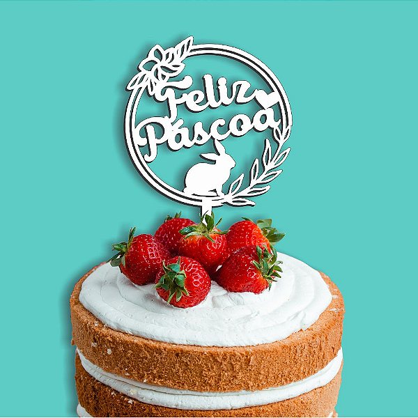 Topo de Bolo Páscoa N°1