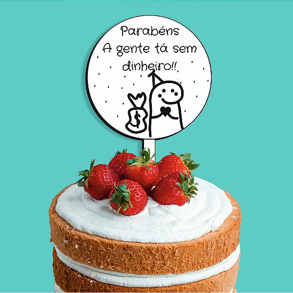 Topo de bolo BENTO CAKE N°1