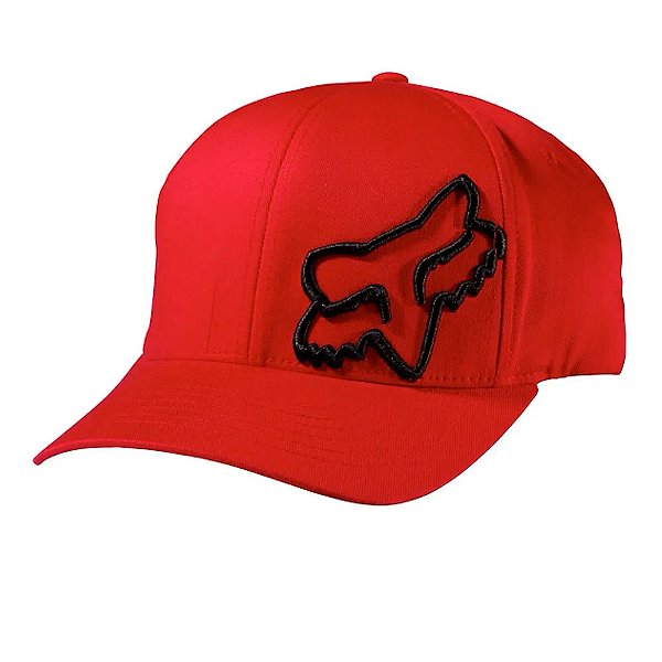 Boné Fox Flex 45 FlexFit Chili Vermelho
