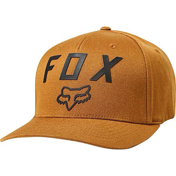 Boné Fox Number 2 FlexFit Caramelo