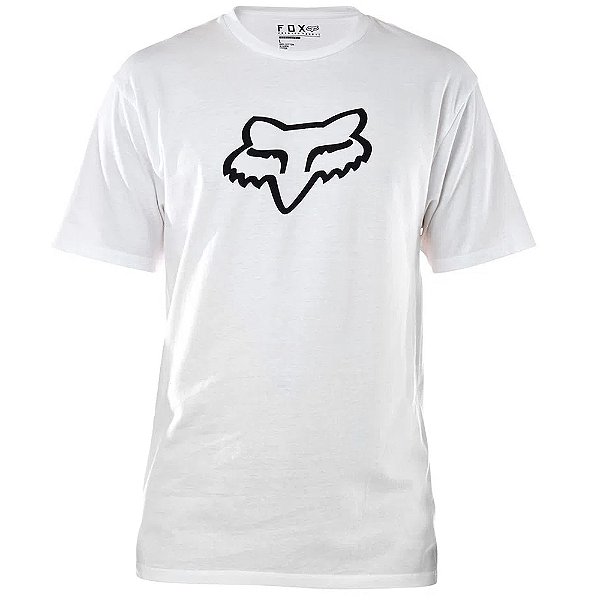 Camiseta Fox Legacy Fox Head Branco Masculino