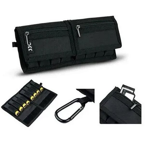 Bolsa JJC Pilhas e Acessórios 8x18650
