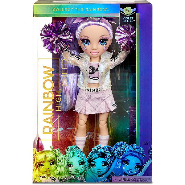Boneca Rainbow High Cheer Violet Willow