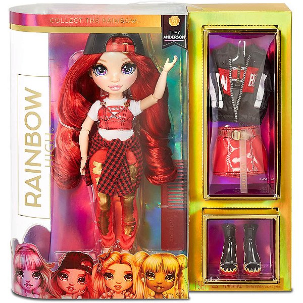 Boneca Rainbow High Fashion Ruby Anderson