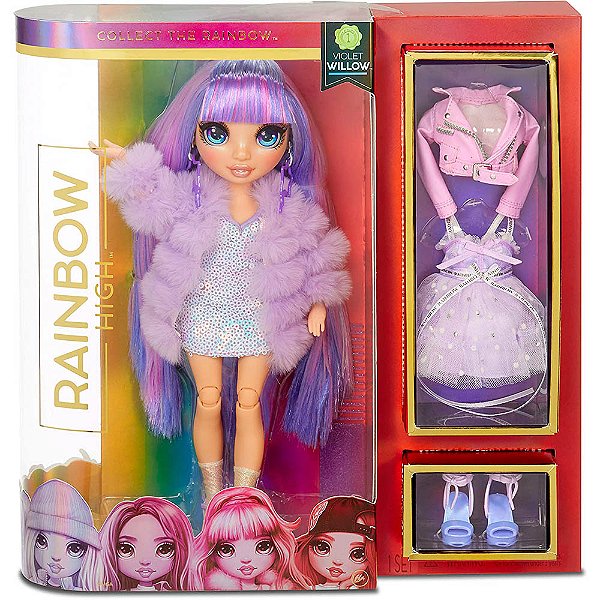 Boneca Rainbow High Fashion Violet Willow