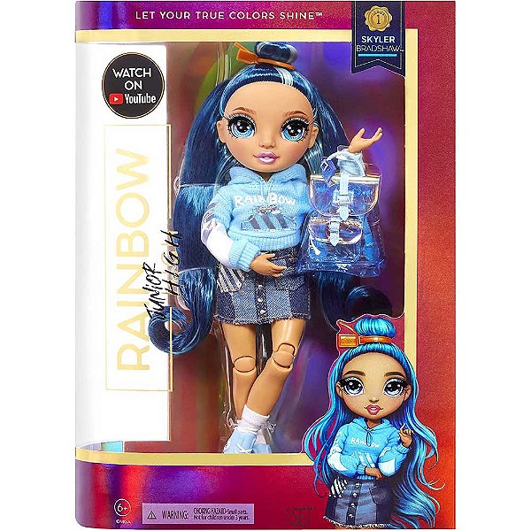Boneca Rainbow High Junior Skyler Brads