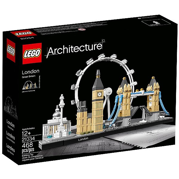 Lego Architecture Londres 21034 - 468pcs