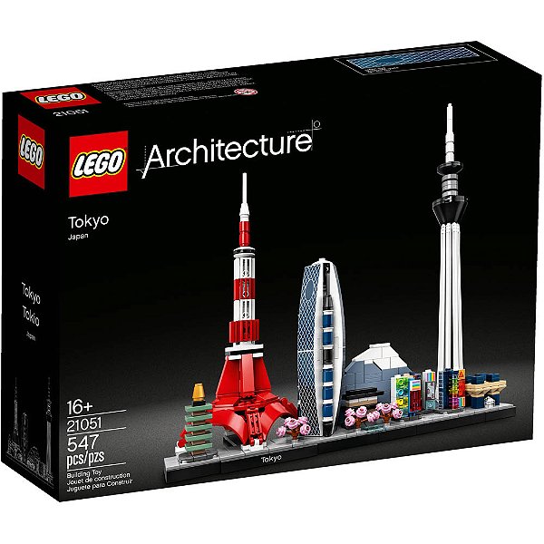 Lego Architecture Tóquio 21051 547pcs