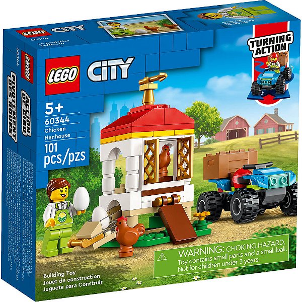 Lego City Galinheiro 60344 101pcs