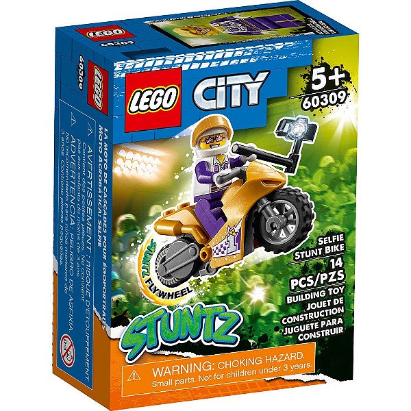 Lego City Moto de Acrobacias Selfie 60309 14pcs