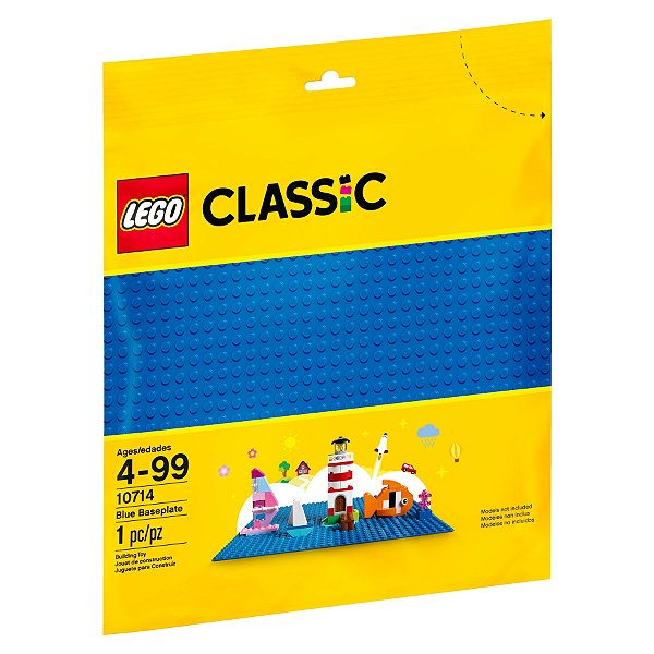 Lego Classic Base de Construção Azul 10714