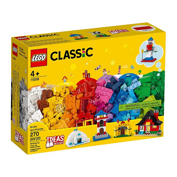Lego Classic Blocos e Casas 11008 270pcs