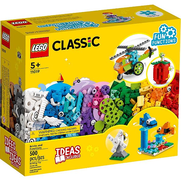 Lego Classic Pecas E Funcoes 500pcs
