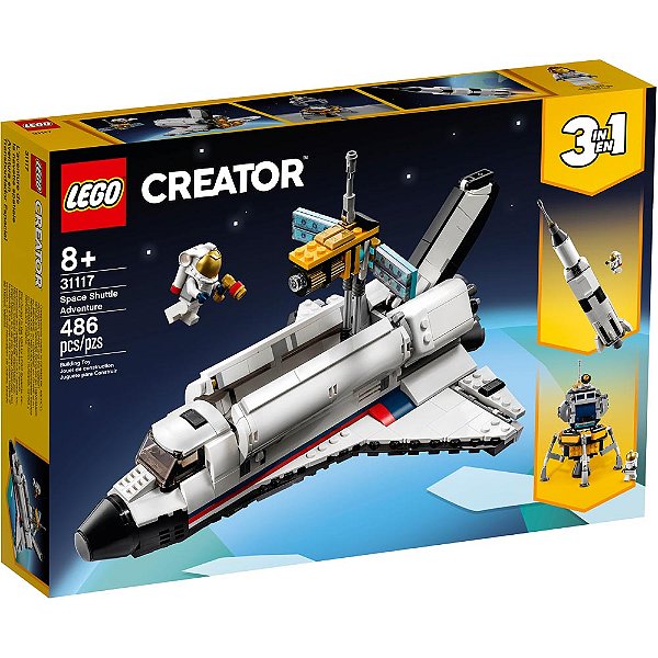 Lego Creator Aventura De Ônibus Espacial 31117