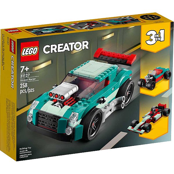 Lego Creator Piloto De Rua 258pcs