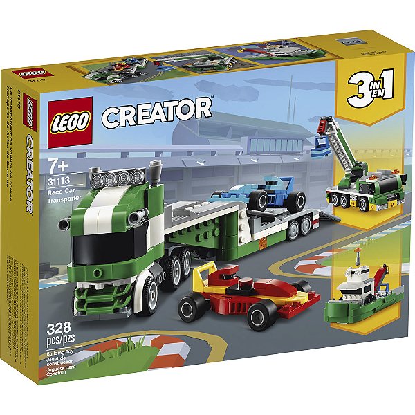 Lego Creator Transportador De Carros De Corrida 31113