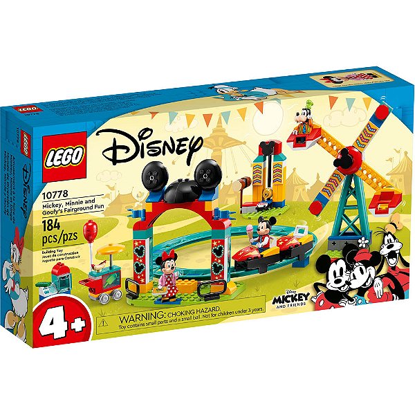 Lego Disney Parque Diversoes Mickey Minnie Pateta 10778 184pcs