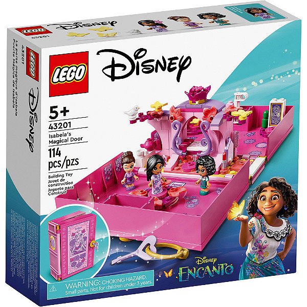 Lego Disney Princess A Porta Mágica da Isabela 43201 114pcs