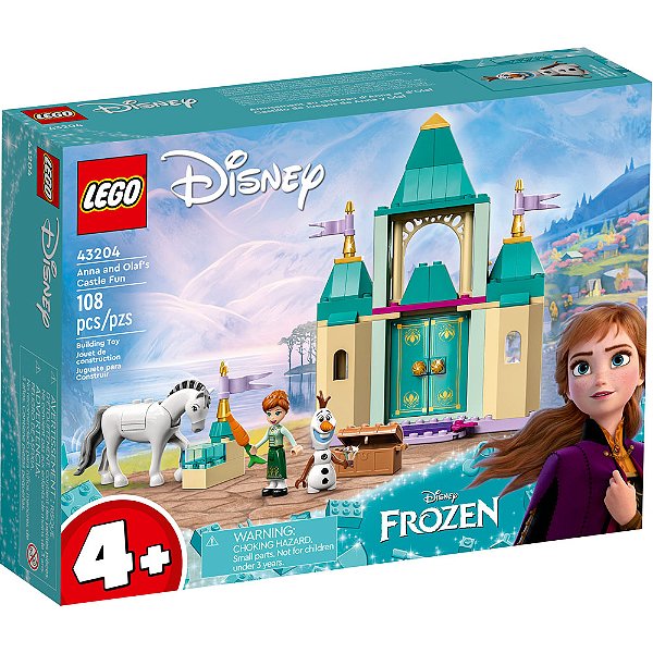 Lego Disney Princess Castelo Divertido de Anna e Olaf 43204 108pcs