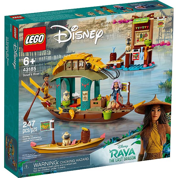 Lego Disney Princess O Barco de Boun 43185 - 247pcs