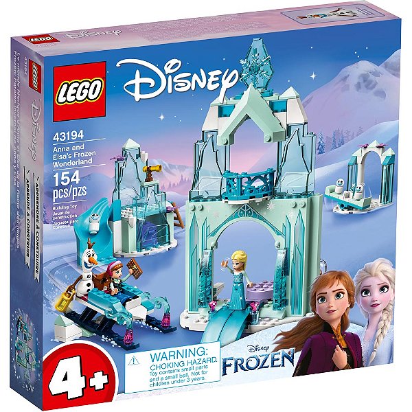 Lego Disney Princess País Encantado Gelo Anna E Elsa 43194