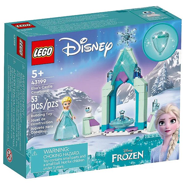 Lego Disney Princess Pátio do Castelo da Elsa 43199 53pcs