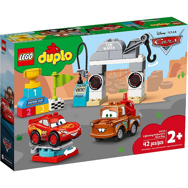 Lego Duplo Dia da Corrida de Relâmpago Mcqueen 10924 - 42pcs