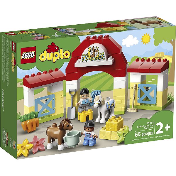 Lego Duplo Estábulo De Cavalos E Poneis 10951