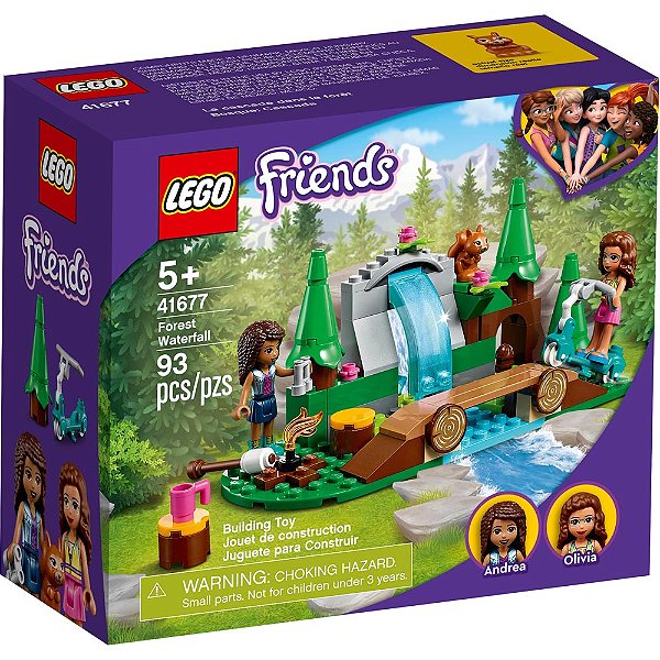 Lego Friends Cachoeira Na Floresta 41677