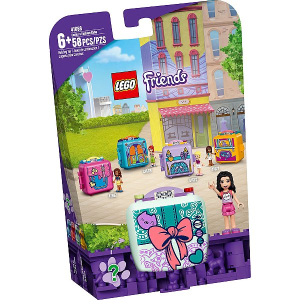 Lego Friends Cubo Ateliê de Moda da Emma 41668 - 58pcs