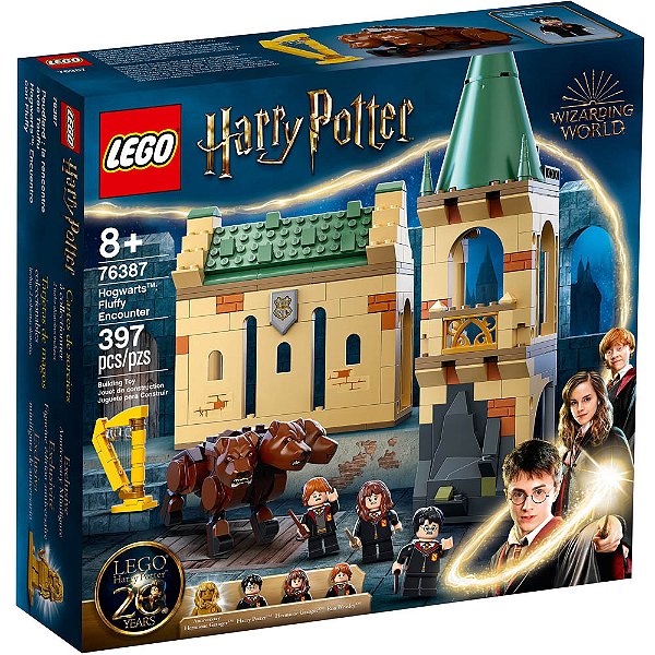 Lego Harry Potter Hogwarts Encontro Com Fluffy 76387 - 397pcs